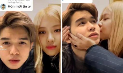 Dân mạng truyền tay nhau clip chàng trai Việt được Rosé (Blackpink) hôn má, sự thật thế nào?