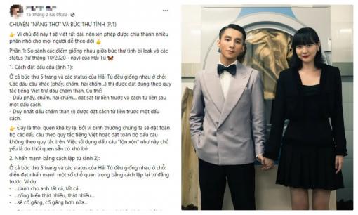 Anti-fan lại tìm ra bằng chứng xác định Hải Tú là chủ nhân bức thư tình 'trà xanh' dài 5 trang năm xưa?