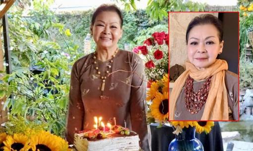 Danh ca Khánh Ly đón sinh nhật ở Mỹ, nhan sắc tuổi U80 được fans tấm tắc khen ngợi