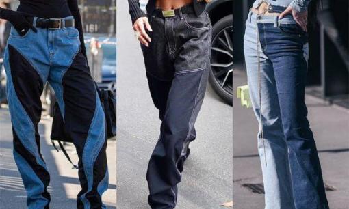 Đừng chọn những chiếc quần jean bình thường, hãy nhìn vào những chiếc được cắt may, chúng không chỉ thời trang mà còn rất cá tính