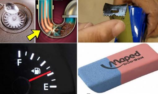 Công dụng bất ngờ của những đồ vật hàng ngày có thể bạn chưa biết