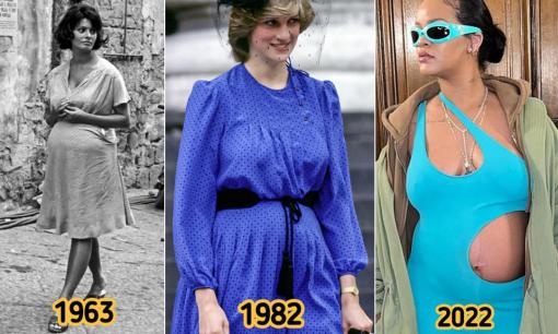 Phong cách thời trang của bà bầu đã thay đổi như thế nào qua các năm?