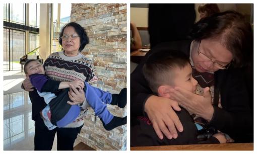 Mẹ ruột Đan Trường đến biệt thự thăm con dâu cũ, nhìn cách Thiên Từ yêu thương bà nội đủ hiểu được dạy khéo cỡ nào