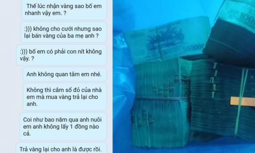 Đem 10 cây vàng qua nhà bạn gái xin cưới nhưng bị từ hôn, chàng trai đòi lại sau 1 năm và cái kết 'ngã ngửa'