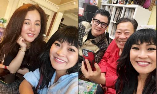 Thúy Nga lộ diện tươi tắn, hội ngộ cùng các đồng nghiệp sau ồn ào bị cảnh sát ập tới nhà giữa đêm