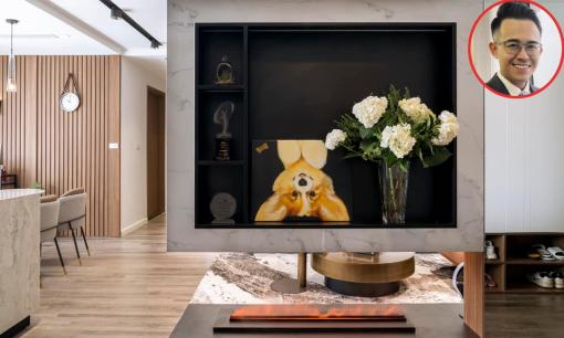 Không gian sang trọng và hiện đại bên trong căn hộ mới của MC Đức Bảo