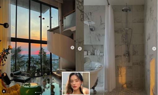 Khánh Linh The Face hé lộ không gian trong căn penthouse duplex tại TP Hồ Chí Minh