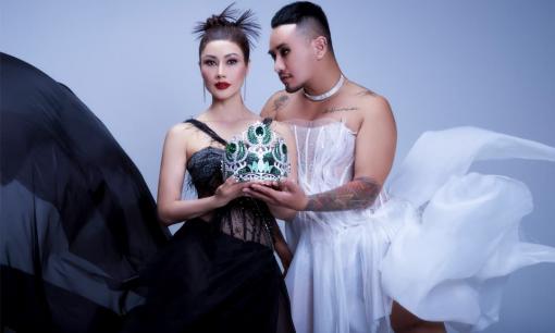 Hoa hậu Đào Ái Nhi sắc lạnh và huyền bí cùng chuyên gia catwalk Bi Tô