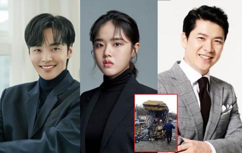 Xe chở ê-kip phim 'Bác sĩ tâm thần Yoo Se Poong' gặp tai nạn khiến 1 người chết và 10 người bị thương