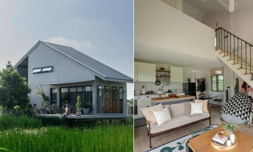 Mẫu nhà cấp bốn với thiết kế mở độc đáo, ở chẳng khác gì resort