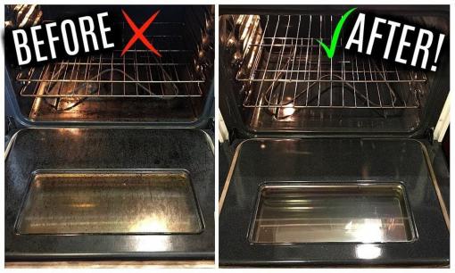 Cách làm sạch cửa kính lò nướng: Tại sao không được sử dụng baking soda và giấm?