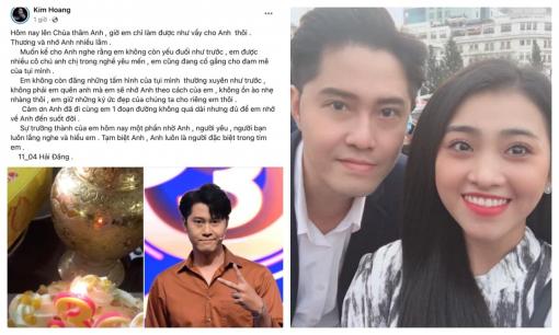 Hôn thê mang bánh kem lên chùa mừng sinh nhật cố diễn viên Hải Đăng, lời nhắn ngọt ngào nhưng đẫm nước mắt