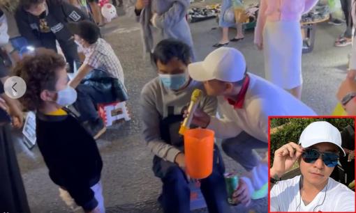 Tuấn Hưng có hành động bất ngờ khi gặp người khiếm thị hát giữa chợ đêm Đà Lạt, fans rần rần 'thả tim' 