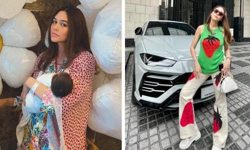 'Phạm Băng Băng xứ Thái' khoe dáng siêu nuột bên xế hộp 17 tỷ chỉ sau hơn 1 tháng sinh con thứ 3