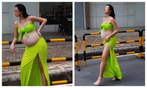 Bạn thân Đàm Thu Trang xứng danh bà bầu sexy nhất showbiz nhưng gây tranh cãi vì một chi tiết