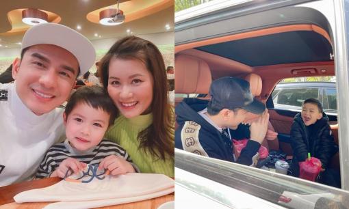 Hậu ly hôn, Đan Trường bất ngờ hội ngộ quý tử, khoảnh khắc 2 cha con vui đùa khiến cư dân mạng thích thú 