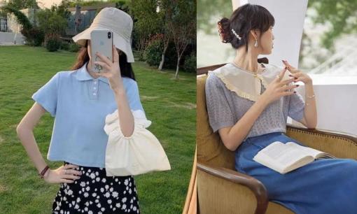 Màu được ưa chuộng của năm nay là màu xanh kem, vừa trắng da vừa giảm tuổi, lại còn phù hợp với những cô nàng có làn da vàng