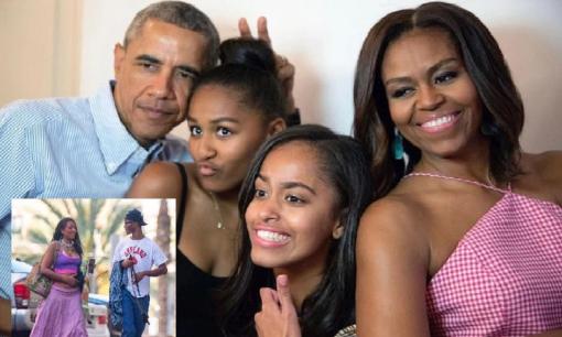 'Công chúa út' của cựu Tổng thống Barack Obama hẹn hò với con trai nam tài tử Clifton Powell