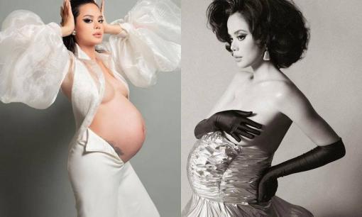 Người mẫu Trần Hiền tung ảnh nude mừng tuổi mới, mẹ bầu chơi lớn nhất showbiz là đây!