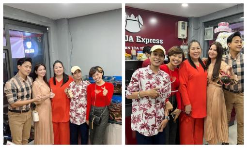 Lê Lộc 'dính như sam' với Tuấn Dũng trước mặt đồng nghiệp, khoe diện mạo mới cực cá tính