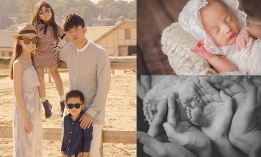 Châu Kiệt Luân đăng ảnh tiểu công chúa mới chào đời, cảm ơn sự vất vả của vợ khi sinh con thứ 3