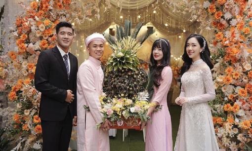 Toàn cảnh đám cưới của cầu thủ Hà Đức Chinh ở Phú Thọ