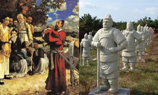 Người này sau khi chết, Lưu Bang ôm đầu khóc thảm thiết, 500 tướng sĩ dưới trướng ông cũng tự sát theo