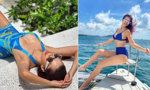 Hà Anh khoe dáng căng đét khi đi du lịch, nói gì trước quan điểm: 'Tuổi tác chỉ là con số?'