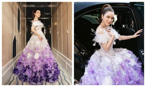 Lý Nhã Kỳ hóa công chúa hoa oải hương trong ngày đầu tiên trên thảm đỏ Cannes, không hở bạo vẫn đẳng cấp 