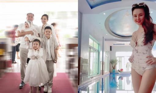 Vy Oanh tự tin khoe body 'mẹ 3 con' với bikini 1 mảnh đầy quyến rũ, không quên động viên các mẹ bỉm khác cùng giảm cân 