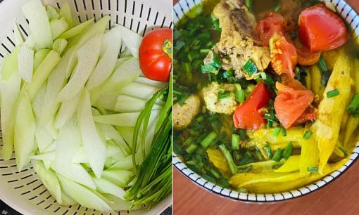  Mẹo nhỏ sơ chế dọc mùng để hết ngứa và ngon khi nấu bún sườn hoặc canh chua