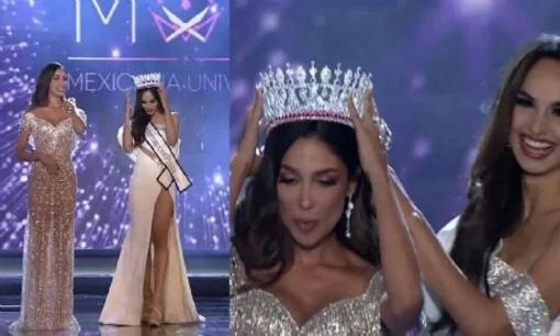 Hoa hậu Mexico 2022 bị trao nhầm vương miện trong đêm chung kết