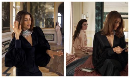 Ngôi sao của 'Spider man' - Zendaya diện đầm của nhà thiết kế Công Trí 'đọ' dáng Anne Hathaway