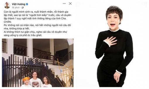 Việt Hương bất ngờ phản ứng mạnh trước quan điểm 'con gái là người tình kiếp trước của bố': 'Câu vô duyên'