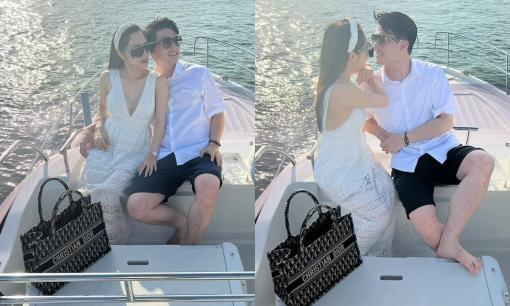 Bạch Lan Phương và Huỳnh Anh diện tông xuyệt tông đi du lịch biển, nhìn khung hình tình cảm hết cỡ khiến dân tình ghen tị