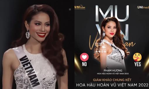 Rộ tin Phạm Hương sẽ về Việt Nam đảm nhận vị trí giám khảo trong đêm Chung kết Hoa hậu Hoàn vũ 
