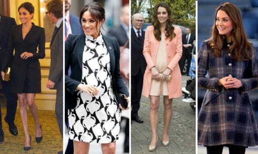 Dù mang bầu nhưng hai nàng dâu Hoàng gia Anh vẫn mặc váy ngắn, lý do là gì?