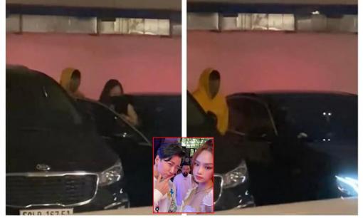 Miu Lê lại vướng tin đồn hẹn hò rapper Karik, lộ khoảnh khắc thân mật ở bãi đỗ xe lúc nửa đêm?