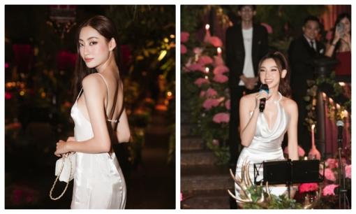 Thùy Tiên, Lương Thùy Linh sexy hết nấc, bùng nổi visual trong tiệc chia tay đoàn Miss Grand Thái Lan