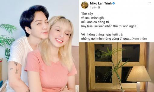 Bạn trai chuyển giới viết thơ tình sướt mướt tặng Miko Lan Trinh, dân mạng kẻ ngợi khen, người chê chán