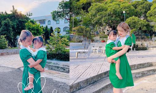 Ngắm trọn khoảnh khắc 2 'nóc nhà' của Mạc Văn Khoa diện đồ đôi, tung tăng nô đùa khiến ai thấy cũng hạnh phúc lây