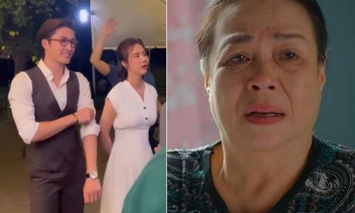 'Thương ngày nắng về': Hậu trường quay đêm của Trang - Duy, 'Bà Nga bán bún riêu' hé lộ cái kết