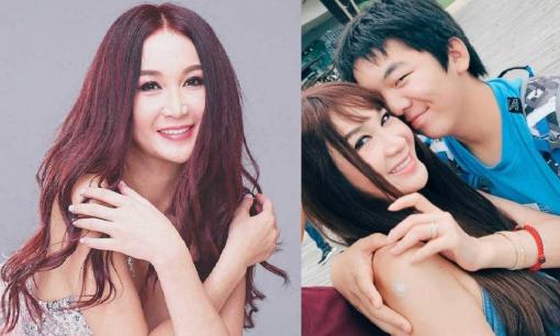 'Đát Kỷ' Ôn Bích Hà chụp ảnh thân thiết quá mức với con trai nuôi gây tranh cãi