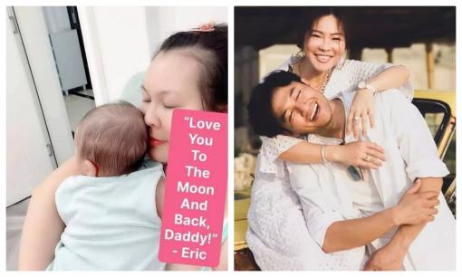 Sau thời gian giấu kín, bà xã Quý Bình hé lộ tên và cả giới tính của con đầu lòng