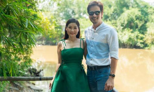 Diễn viên Đoàn Minh Tài, Đinh Y Nhung chúc mừng kỷ niệm sinh nhật hai năm Vườn sinh thái An Bình