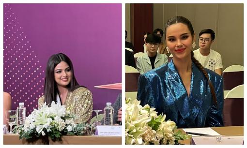 HH Harnaaz Sandhu tròn lẳn vẫn rạng rỡ, HH Catriona Gray tiết lộ tiêu chí chọn người chiến thắng tại Hoa hậu Hoàn vũ Việt Nam 2022