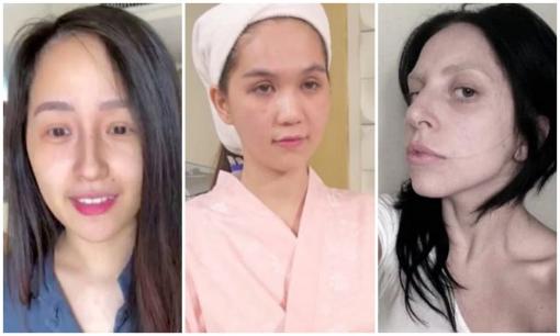 Mỹ nhân showbiz với những khuôn mặt chưa qua chỉnh sửa gây sốc