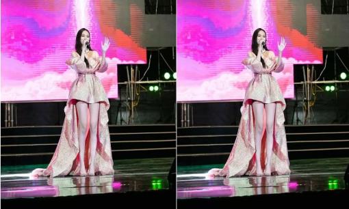 Vừa 'chân ướt chân ráo' đi diễn, Phí Phương Anh đã bị nghi hát nhép