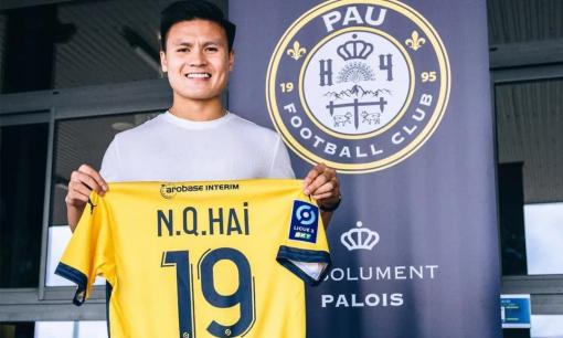 Chia sẻ đầu tiên của Quang Hải sau khi chính thức gia nhập CLB mới ở Pháp