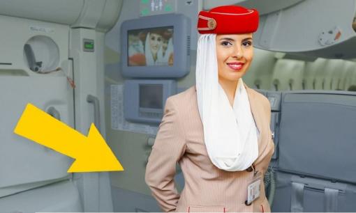 Vật dụng tiếp viên giấu sau lưng mà chỉ người trong ngành mới biết